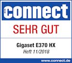 connect Testsiegel SEHR GUT für Gigaset E370HX